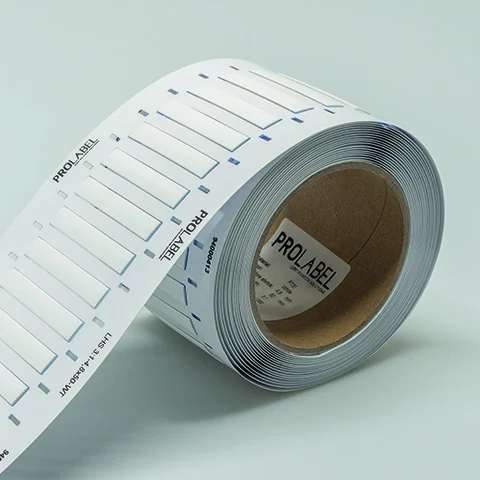 Aanbieding ProLabel - LHS 2 1-3850-721WT - 38,1x50mm - Roll 100 Kabelsleeves - MOQ5 - Wit - 94000382