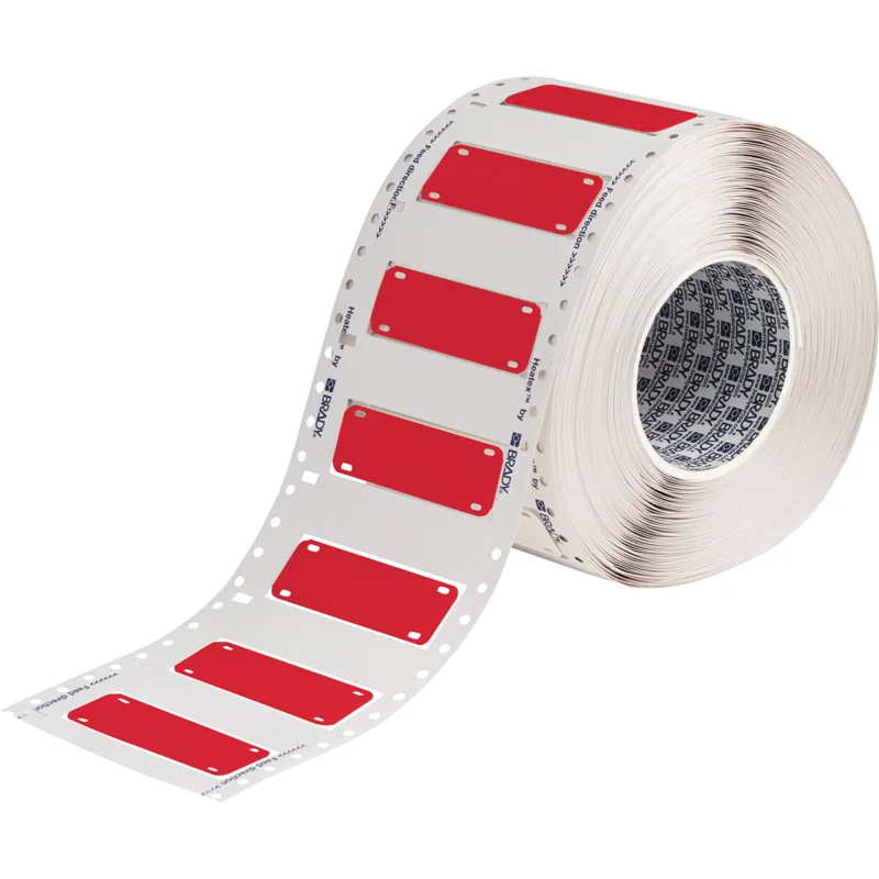 Weekendaanbieding Brady - Tags (Draad- & kabelcodering) - Heatex kabelmerkers - HCM-75x25-B7643-RD - 620343 - 87620343