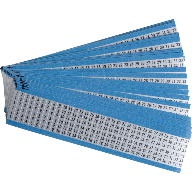 Wikkellabels - AF-1-33-PK - 1 Pak = 25 Kaart x 33 Label(s) = 825 Label(s) per Pak Alleen Vandaag
