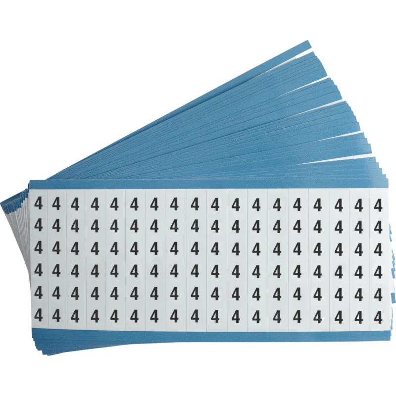 Wikkellabels - CAB-4-PK - 1 Pak = 25 Kaart x 18 Label(s) = 450 Label(s) per Pak Actieprijs