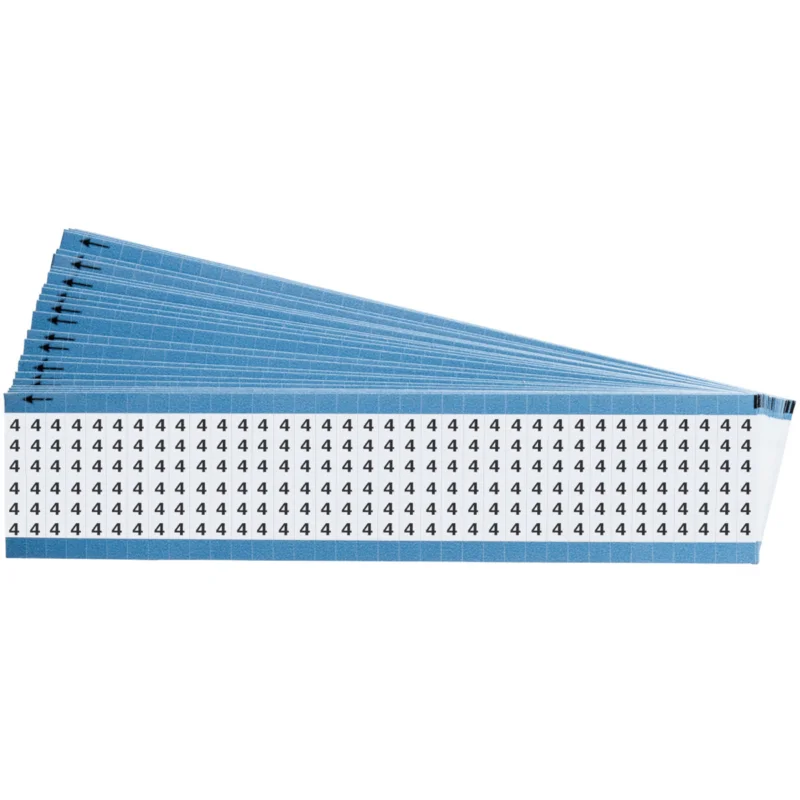 Wikkellabels - TWM-4-PK - 1 Pak = 25 Kaart x 36 Label(s) = 900 Label(s) per Pak Premium