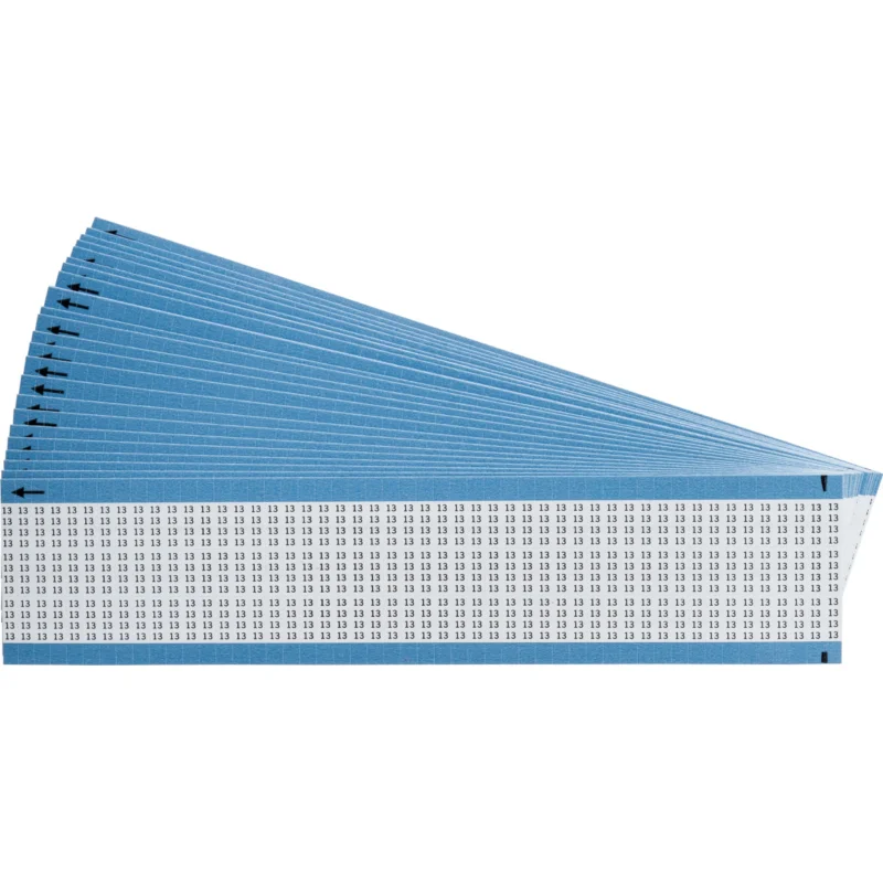 Wikkellabels - TMM-13-PK - 1 Pak = 25 Kaart x 150 Label(s) = 3750 Label(s) per Pak Hete Deal