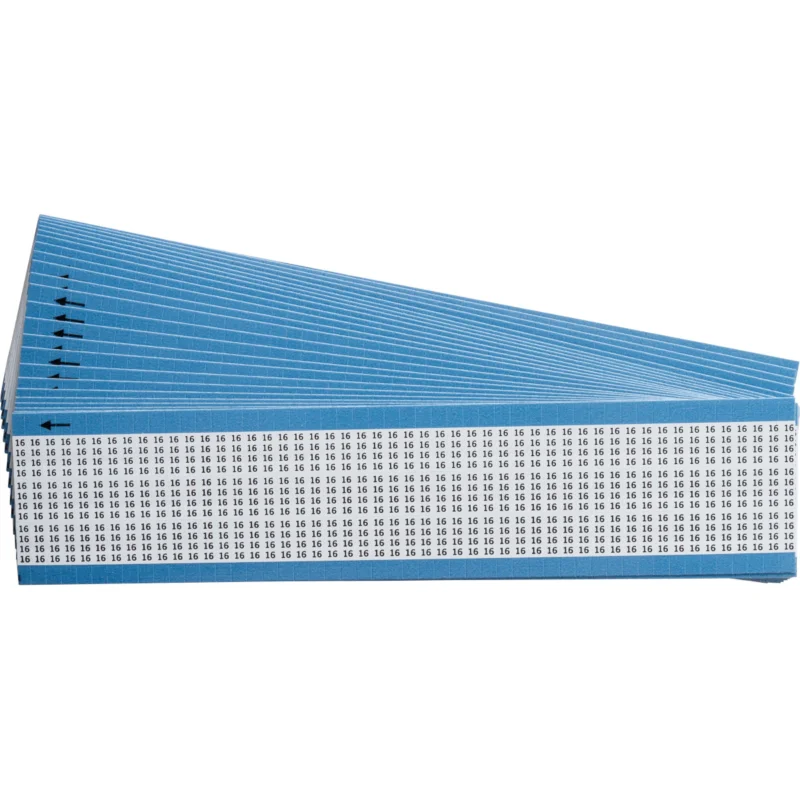 Wikkellabels - TMM-16-PK - 1 Pak = 25 Kaart x 150 Label(s) = 3750 Label(s) per Pak Veilige Betaling