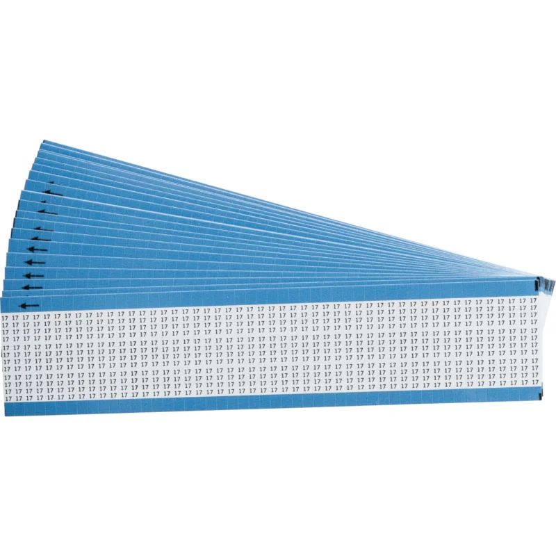 Wikkellabels - TMM-17-PK - 1 Pak = 25 Kaart x 150 Label(s) = 3750 Label(s) per Pak Direct Beschikbaar