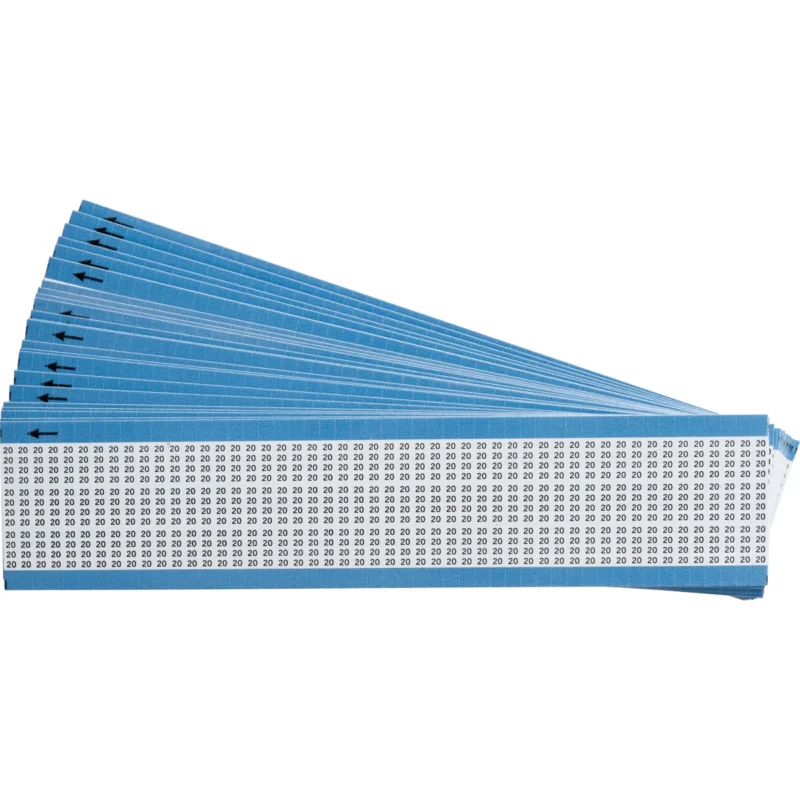 Wikkellabels - TMM-20-PK - 1 Pak = 25 Kaart x 150 Label(s) = 3750 Label(s) per Pak Laatste Kans