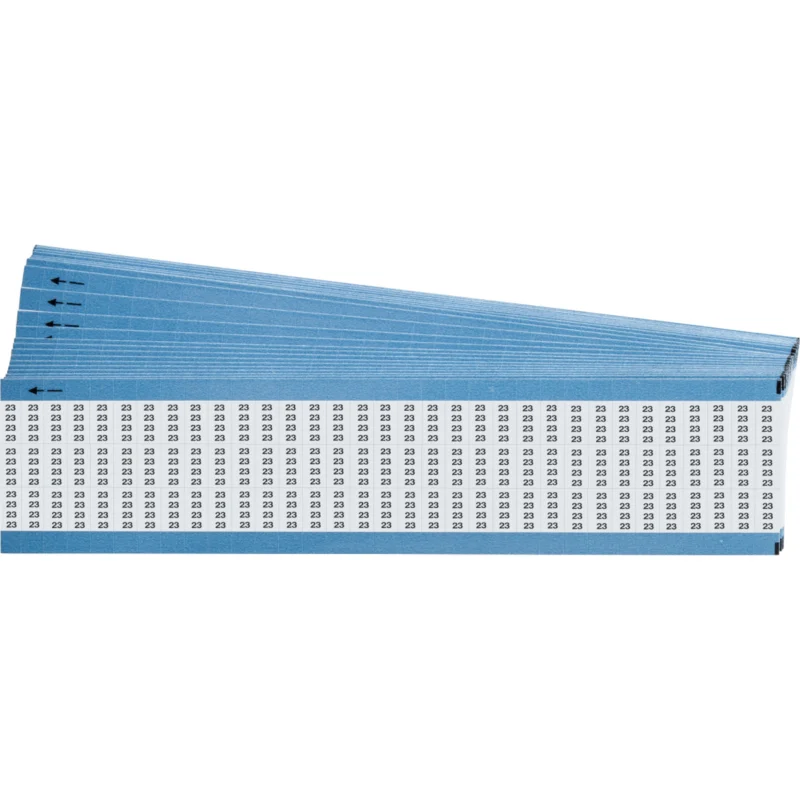 Wikkellabels - TMM-23-PK - 1 Pak = 25 Kaart x 150 Label(s) = 3750 Label(s) per Pak Koopje