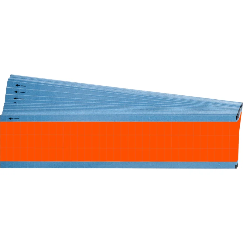 Wikkellabels - TMM-COL-OR-PK - 1 Pak = 25 Kaart x 108 Label(s) = 2700 Label(s) per Pak Bestseller