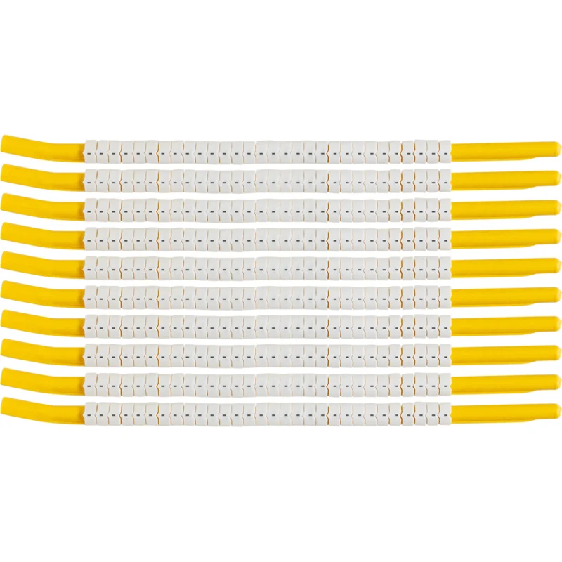 Aanbieding Brady - Algemene draad- en kabelcodering - Clip Sleeve Draadmerkers - SCN-18-MINUS - 133336 - 87133336