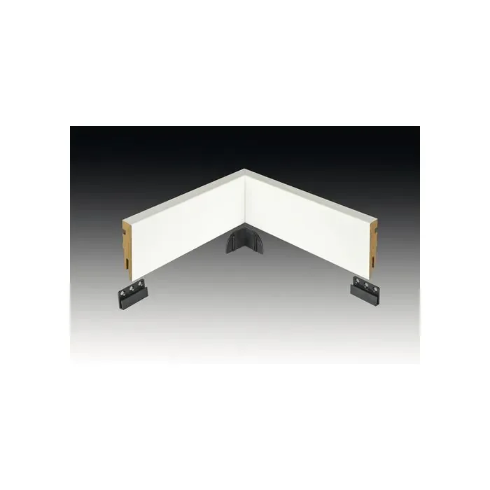 Vochtwerende folie Prefab binnenhoek Clip Recht Robuust 18x75mm Wit - 0109530 Premium