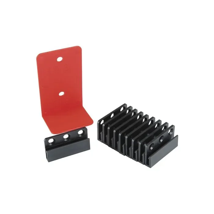 Plintclips (10 stuks) in zakje met boormal - 0105991 Express Levering