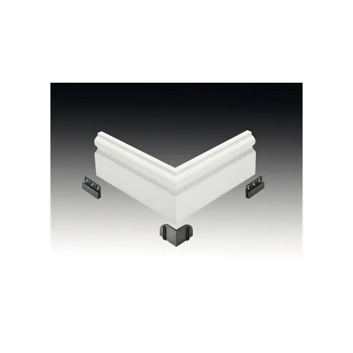 Nieuw Vochtwerende folie Prefab buitenhoek Clip Klassiek Exclusief 18x75mm Wit - 0109511