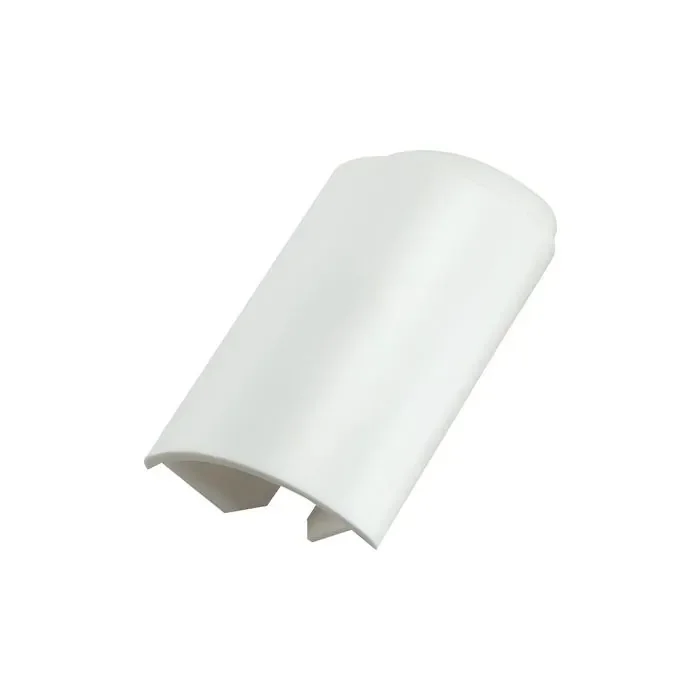 Kunststof buitenhoek (2 stuks) Kraal De Luxe 18x75mm Wit - 0108370 Veilige Betaling