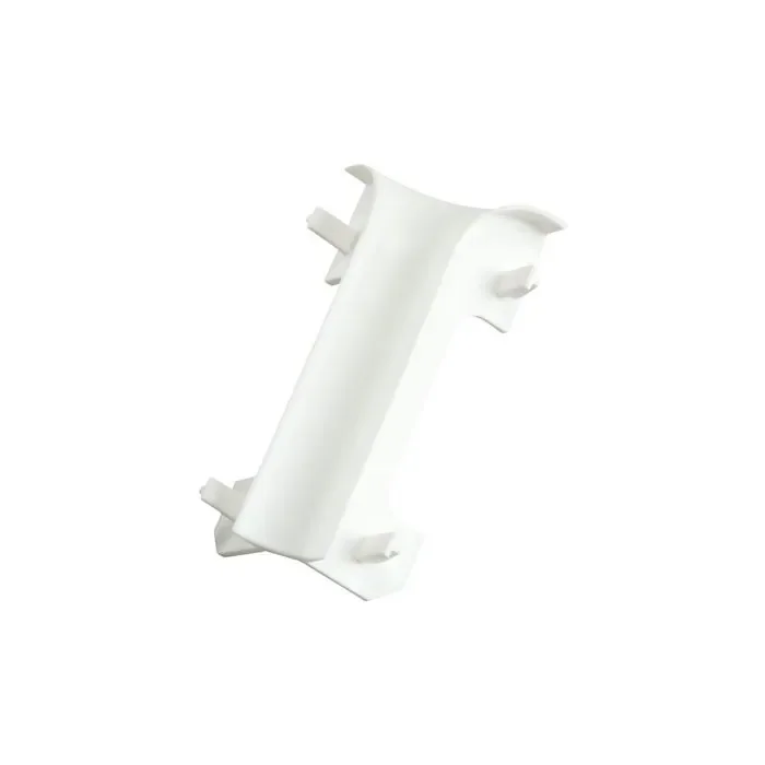 Lage Prijs Kunststof binnenhoek (2 stuks) Halfrond Softline 18x75mm Wit - 0108384