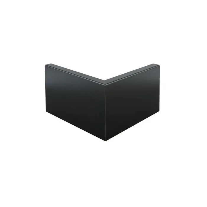 Vochtwerende folie Prefab buitenhoek Clip Recht Robuust 18x120mm Zwart - 0109583 Tijdelijk Beschikbaar