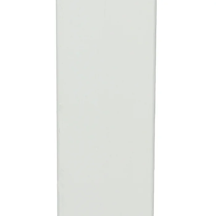 Nieuw Meranti Hardhout deurlijst koplat Recht 10x68mm Wit gegrond - 16442