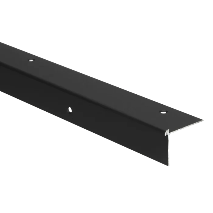 Gereduceerde Prijs Trapneusprofiel recht 871 tbv 3mm PVC zwart- 65346