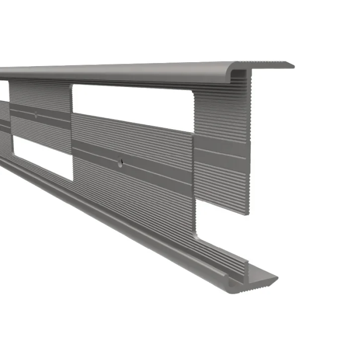 Universeel 2 delig Trapneusprofiel 35,5mm schroef RVS tbv PVC 2-3,5mm - 65417 Hete Deal
