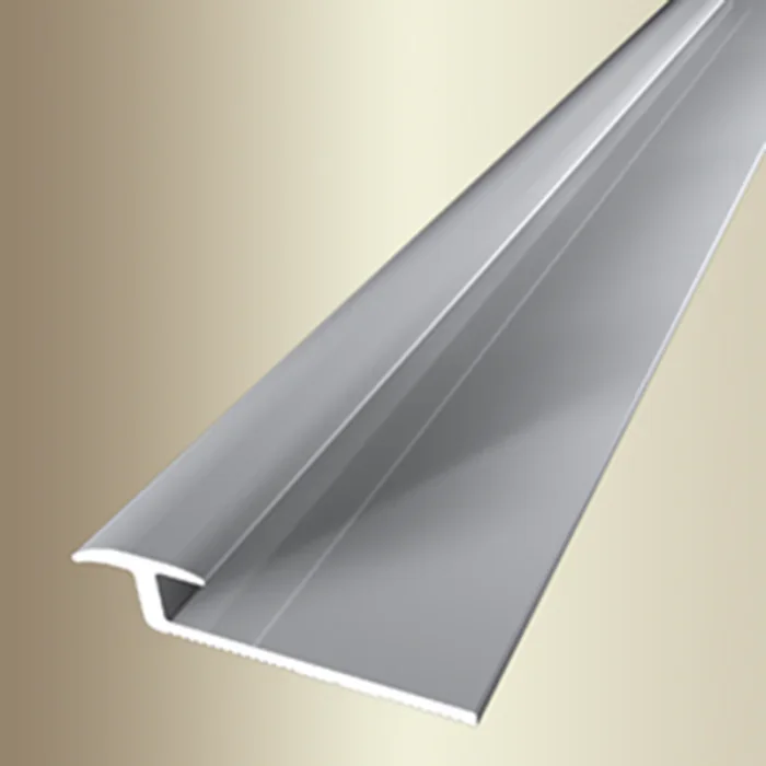 Beperkte Voorraad Overgangsprofiel t.b.v. 4,5 mm PVC RVS geb - 51570