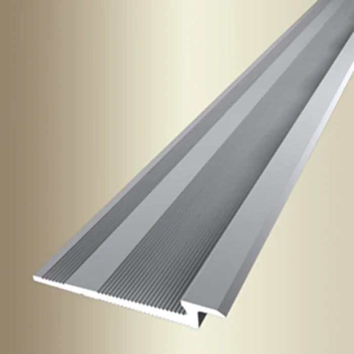 Lage Prijs Afsluitprofiel 346 t.b.v. 4,5 mm PVC zilver geborsteld -51781