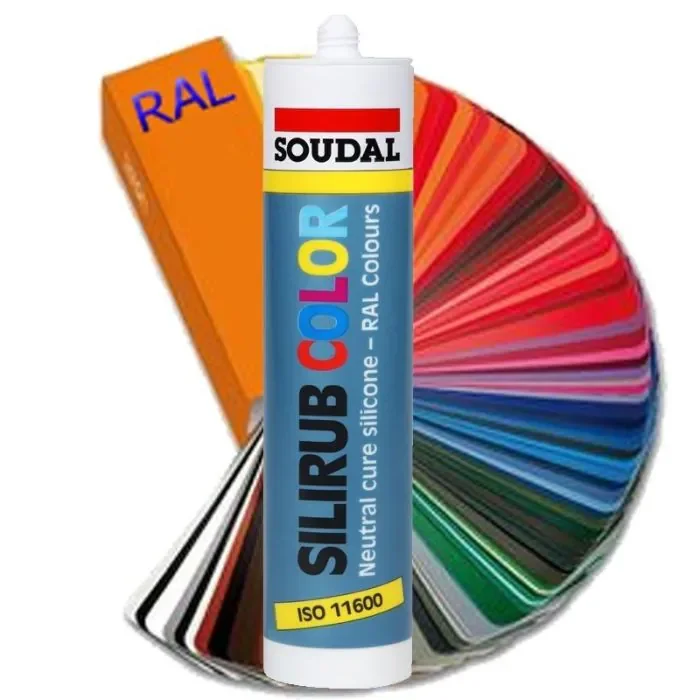 Hete Deal Soudal Siliconenkit 300ml in kleur