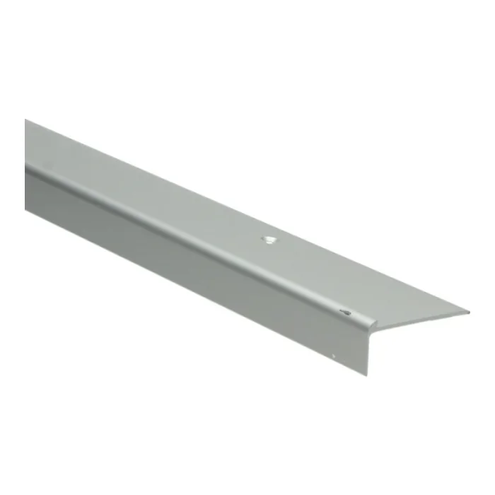Favoriet Trapneusprofiel 15mm tbv 2,5mm PVC zilver - 65389