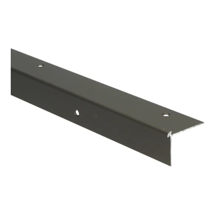 Beperkt Aanbod Trapneusprofiel recht 871 tbv 3mm PVC brons- 65336