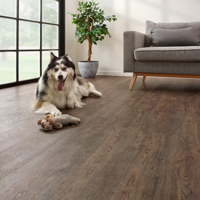 Seizoensaanbieding COREtec Click PVC Essentials 1500 Jasper Oak 01 LVR 9601
