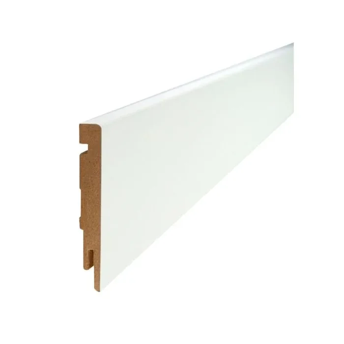 Aanbieding Vochtwerende folie Clip plint Recht Robuust 12x90mm Wit- 0108041