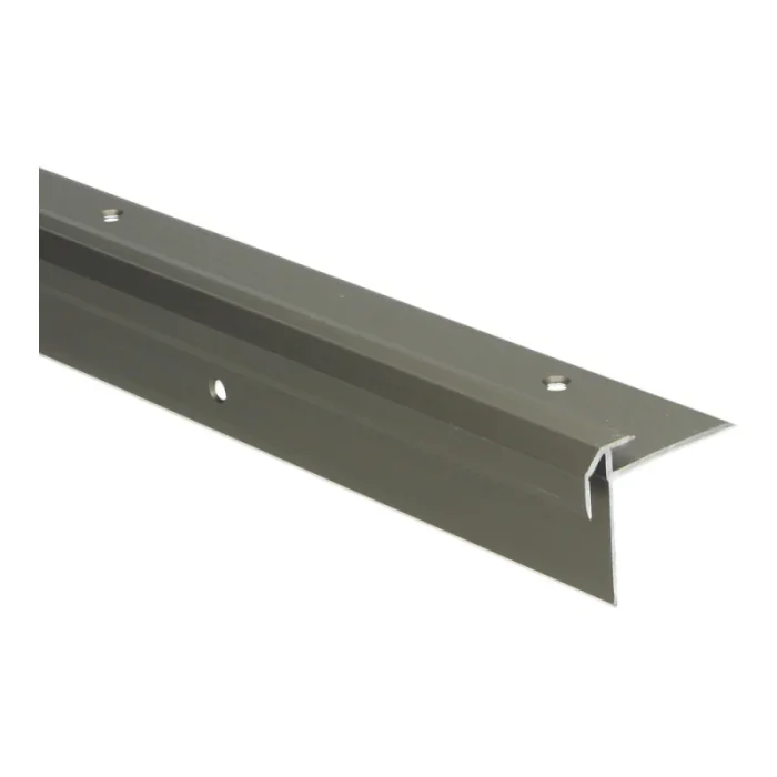 Koop Online Inschuif trapneusprofiel tot 5,5 mm PVC RVS - 65388