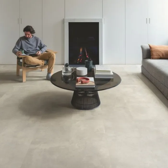 QuickStep Muse Hydroseal Gevlekt beton MUS5491 Tegel Laminaat Laatste Kans