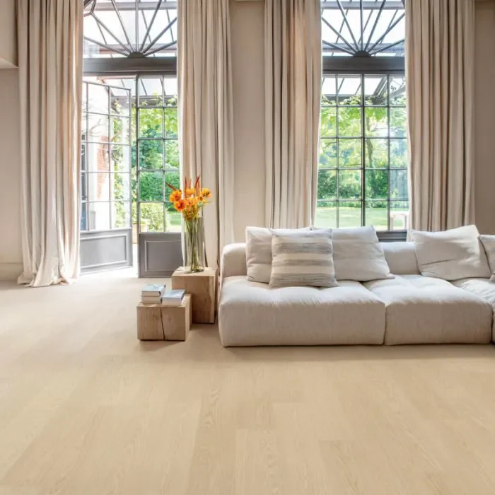 QuickStep Alpha PVC Blos Karnemelk eik 4+1mm AVSPU40277 Rigid Click PVC (incl. vaste ondervloer) Goedkoop