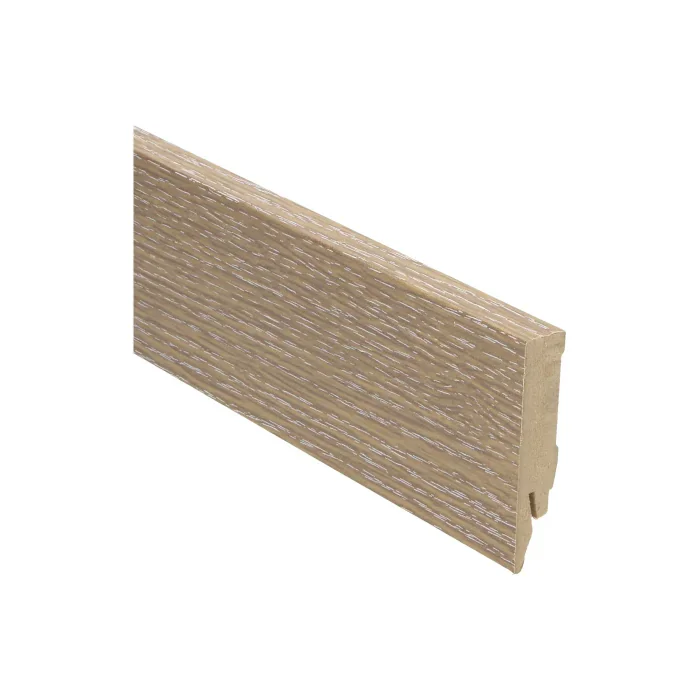 Laatste Kans Rechte MDF Blokplint 14x70mm Eiken Wit Ceruse - 27006