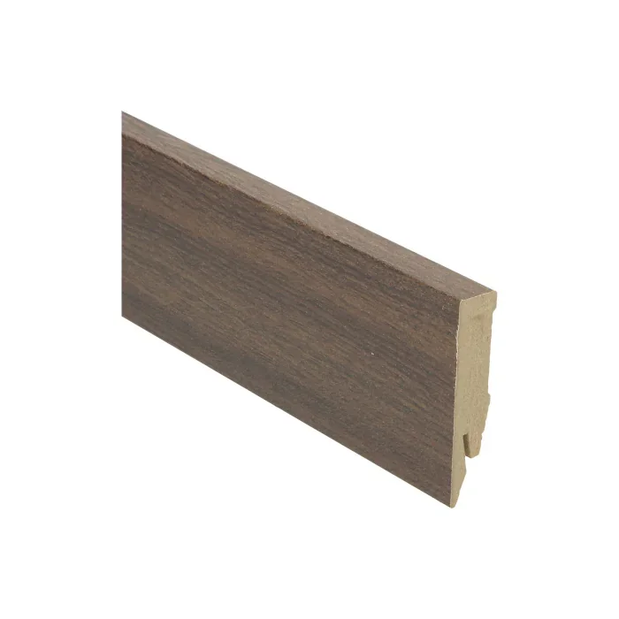 Rechte MDF Blokplint 14x70mm Eiken Donker Vernist - 27007 Betrouwbaar