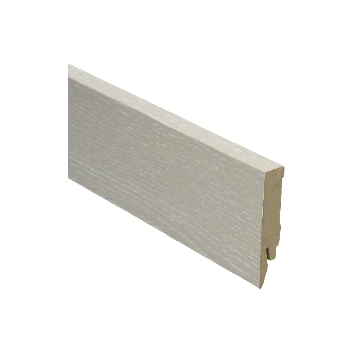 Gecertificeerd Rechte MDF Blokplint 14x70mm Xenon - 27060