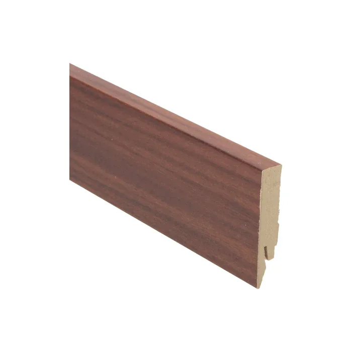 Rechte MDF Blokplint 14x70mm Mahonie - 27071 Lage Kosten