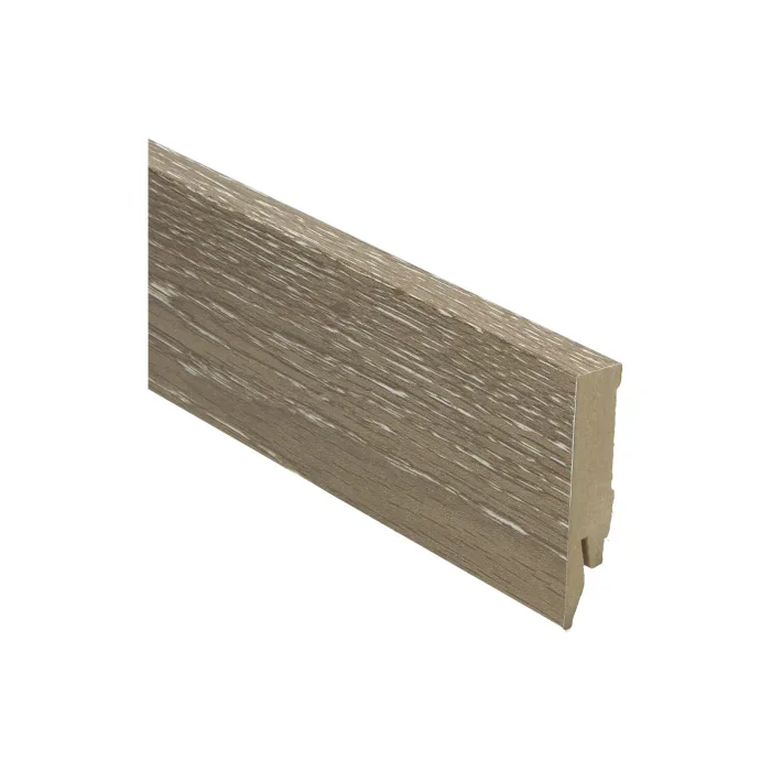 Rechte MDF Blokplint 14x70mm Eiken Geschraapt Grijs - 27125 Koopje