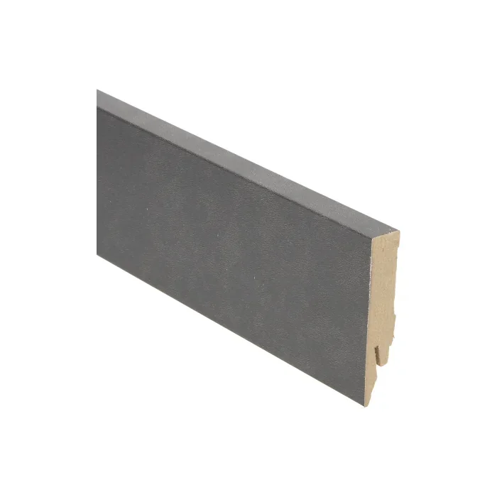 Exclusieve Aanbieding Rechte MDF Blokplint 14x70mm Tegel Blauw - 27143