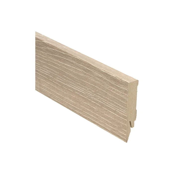 Bestel Nu Rechte MDF Blokplint 14x70mm Antiek Eiken Beige - 27147