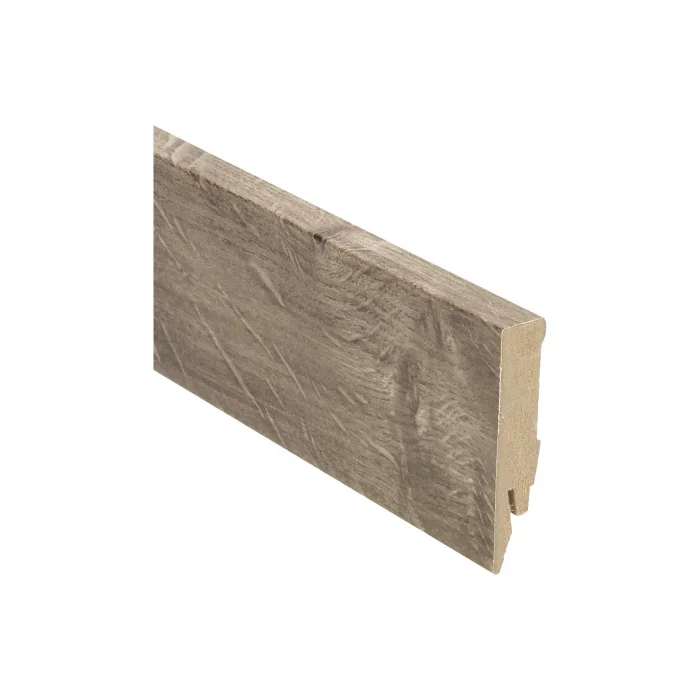 Rechte MDF Blokplint 14x70mm Modern Eiken Bruin - 27148 Express Levering