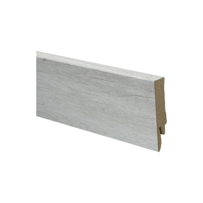 Rechte MDF Blokplint 14x70mm Engelse Eik Lichtgrijs - 27171 Direct Verzonden