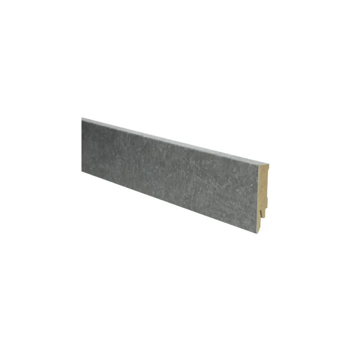 Aanbieding Rechte MDF Blokplint 14x70mm Beton Donkergrijs - 27184