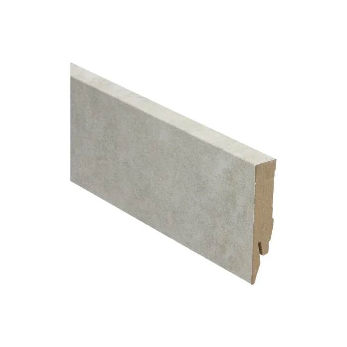 Lage Kosten Rechte MDF Blokplint 14x70mm Valley Stone Light Grey - 27213