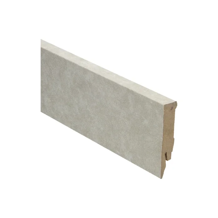 Hoge Kwaliteit Rechte MDF Blokplint 14x70mm Valley Stone Light- 27214
