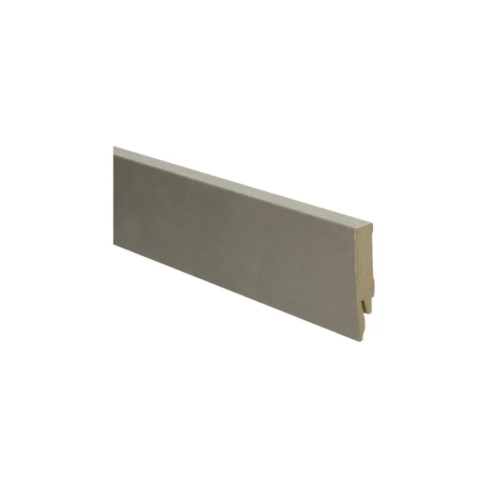 Lage Kosten Rechte MDF Blokplint 14x70mm Beige Beton Donker- 27237