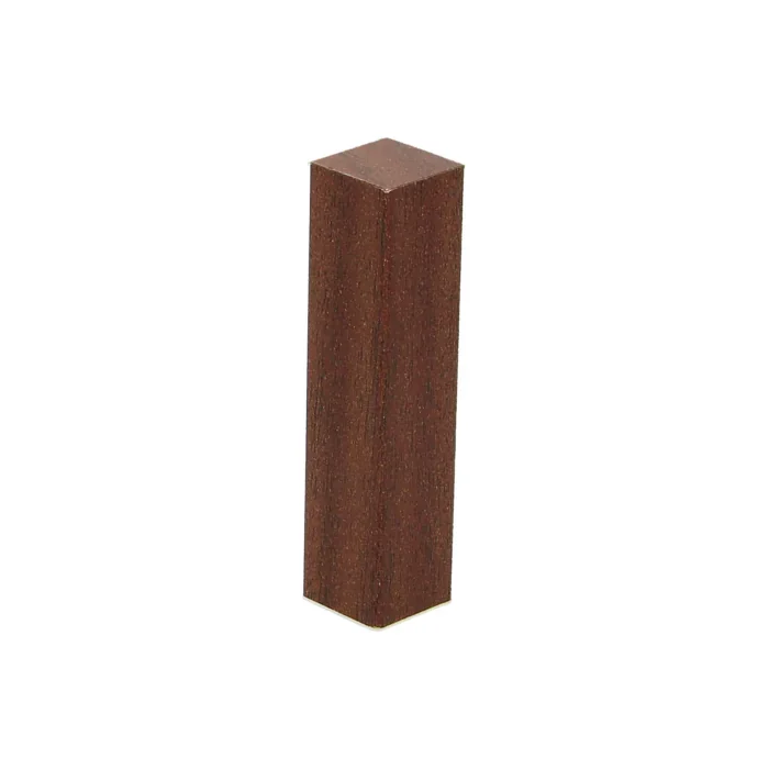 Uitverkoop Hoek/Eindstuk 17x73mm Newport Mahonie (4 stuks) - 27468