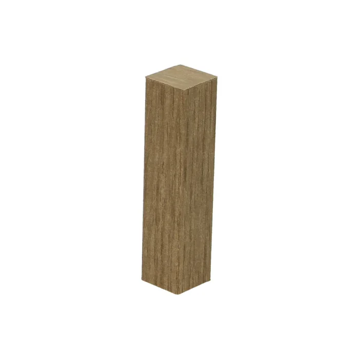 Hoek/Eindstuk 17x73mm Fijngestreept Eiken Nat (4 stuks) - 27539 Express Levering