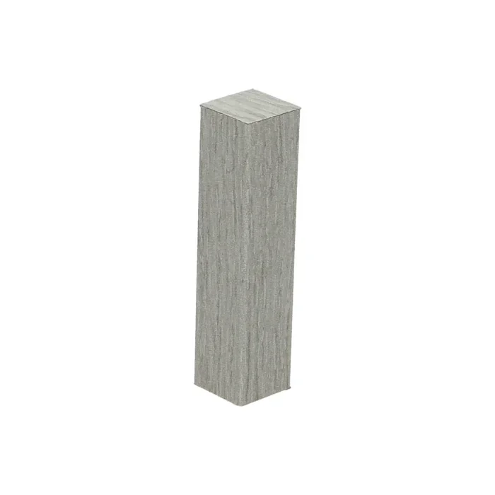Hoek/Eindstuk 17x73mm Eiken Vergrijsd (4 stuks) - 27545 Merkproduct