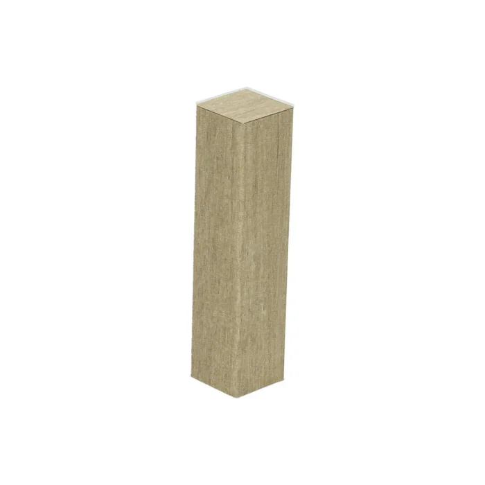 Weekendaanbieding Hoek/Eindstuk 17x73mm Zachte Eik Warm Grijs (4 stuks) - 27559