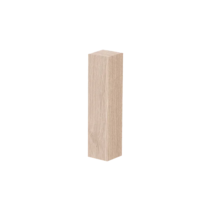 Op = Op Hoek/Eindstuk 17x73mm Eik Licht Beige (4 stuks) - 27597