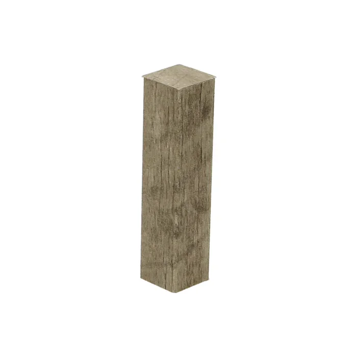 Hoek/Eindstuk 17x73mm Castle Oak Nature (4 stuks) - 27617 Seizoensaanbieding